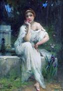 Study for A Meditation Charles-Amable Lenoir